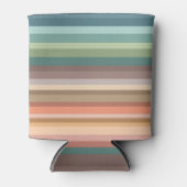 Boho Modern Chic Stripes Blikjeskoeler (Voorkant)