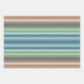 Boho Modern Chic Stripes Inpakpapier Vel (Voorkant 2)