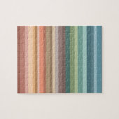 Boho Modern Chic Stripes Legpuzzel (Horizontaal)