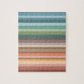 Boho Modern Chic Stripes Legpuzzel (Verticaal)