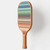 Boho Modern Chic Stripes Pickleball Paddle (Links)