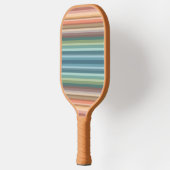 Boho Modern Chic Stripes Pickleball Paddle (Links)