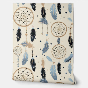 Boho Modern Dreamcatcher Behang