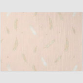 Boho Modern Feathers Luxe Collectie Tissuepapier (Voorkant)