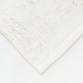 Boho Modern Floral Bird Cage Wood Fleece Deken (Hoek)