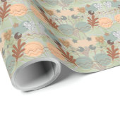 Boho modern geometric wallpaper cadeaupapier (Rol Hoek)