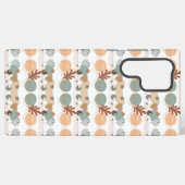 Boho modern geometric wallpaper samsung galaxy hoesje (Achterkant horizontaal)