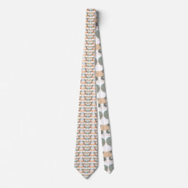 Boho modern geometric wallpaper stropdas