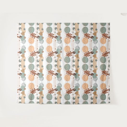 Boho modern geometric wallpaper wandkleed (Voorkant (horizontaal))
