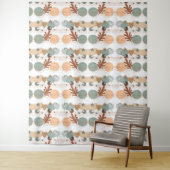 Boho modern geometric wallpaper wandkleed (In situ)