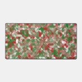 Boho Modern Groovy-kerstpatronen Bureaumat (Voorkant)