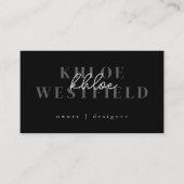 Boho Modern klein Visitekaartje (Voorkant)