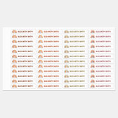 Boho Modern Rainbow Collecties Naam School Labels (Vel)