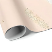 Boho Modern Veren Luxe Collectie Cadeaupapier (Rol Hoek)