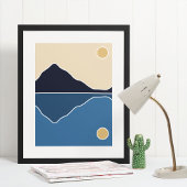 boho moderne wandkunst afdruk poster