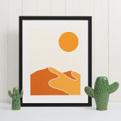 boho moderne wandkunst afdruk poster