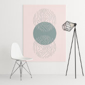 boho moderne wandkunst afdruk, waarde poster papie