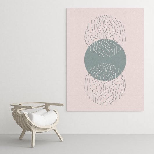 boho moderne wandkunst afdruk, waarde poster papie