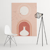 boho moderne wandkunst afdruk, waarde poster papie