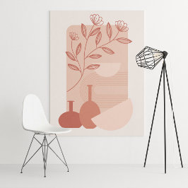 boho moderne wandkunst afdruk, waarde poster papie