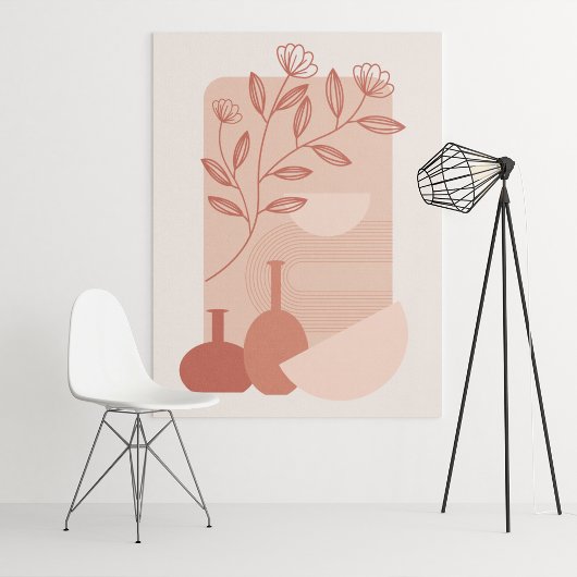 boho moderne wandkunst afdruk, waarde poster papie