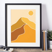 boho moderne wandkunst afdruk, waarde poster papie