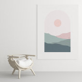 boho moderne wandkunst afdruk, waarde poster papie