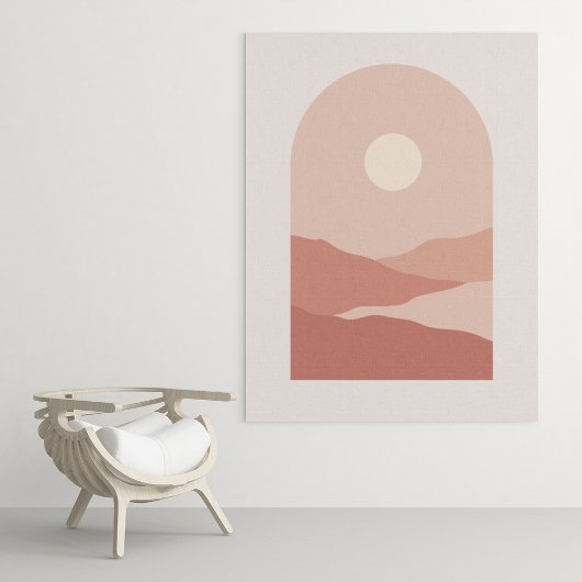 Boho moderne wandkunst afdruk, waarde poster papie