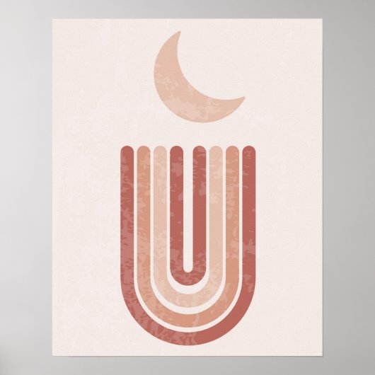 boho moderne wandkunst Afdrukken, waardevol Poster (Voorkant)