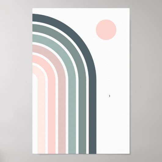 boho moderne wandkunst Afdrukken, waardevol Poster (Voorkant)