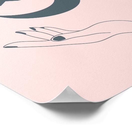 boho moderne wandkunst Afdrukken, waardevol Poster (Hoek)