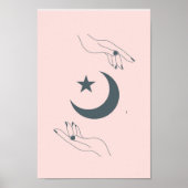 boho moderne wandkunst Afdrukken, waardevol Poster (Voorkant)