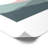 boho moderne wandkunst Afdrukken, waardevol Poster (Hoek)