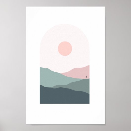 boho moderne wandkunst Afdrukken, waardevol Poster (Voorkant)