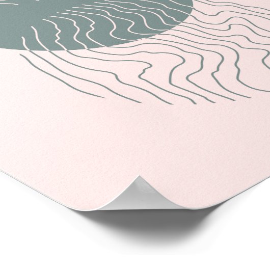 boho moderne wandkunst Afdrukken, waardevol Poster (Hoek)