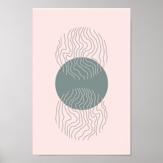 boho moderne wandkunst Afdrukken, waardevol Poster (Voorkant)