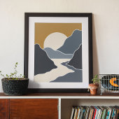 boho moderne wandkunst Afdrukken, waardevol Poster