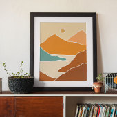 boho moderne wandkunst Afdrukken, waardevol Poster