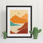 boho moderne wandkunst Afdrukken, waardevol Poster