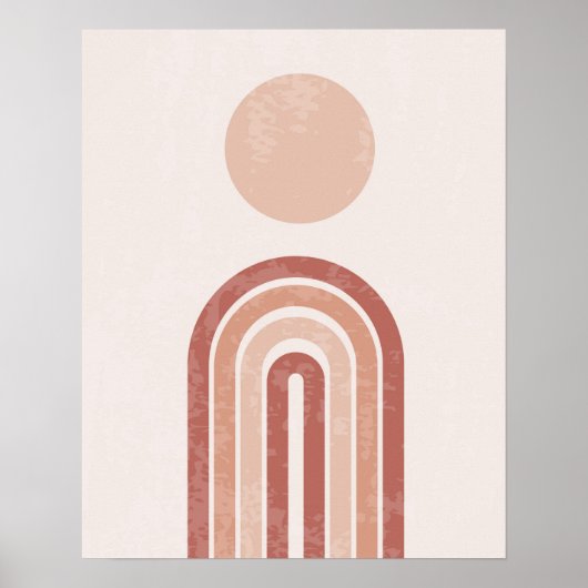 boho moderne wandkunst Afdrukken, waardevol Poster (Voorkant)