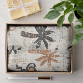 Boho Monkey Jungle Safari Patroon Tissuepapier (Geschenk)