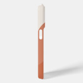 Boho-monogram terracotta-Initiaal Case-Mate iPhone Case (Achterkant / Rechts)