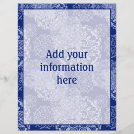 Boho Moody Blues Mandalas Flyer