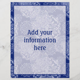 Boho Moody Blues Mandalas Flyer