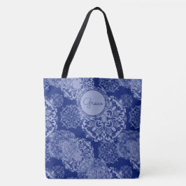 Boho Moody Blues Mandalas Tas