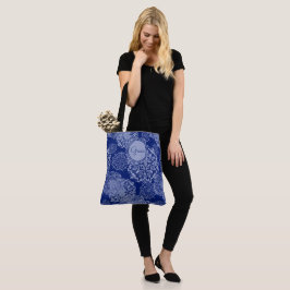 Boho Moody Blues Mandalas Tas