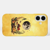 Boho Moon en Mushrooms iPhone 16 hoesje (Achterkant (horizontaal))