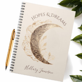 BOHO Moon Hopes & Dreams Inspirational Notitieboek