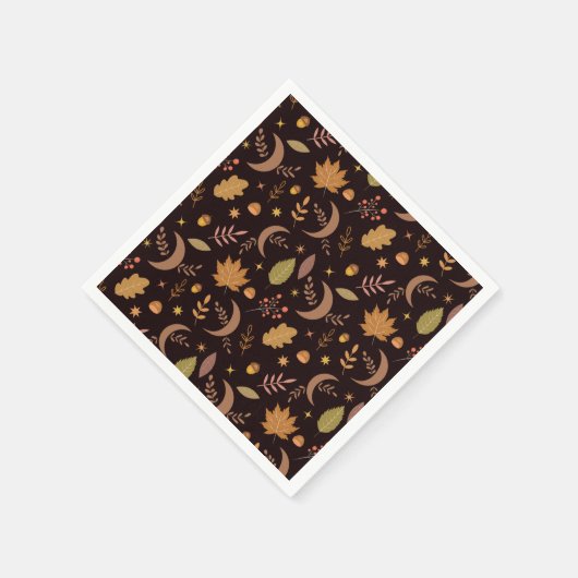 Boho Moon met najaarblad Servet (Hoek)