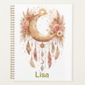 Boho Moon Mystical Vibe Planner (Voorkant)